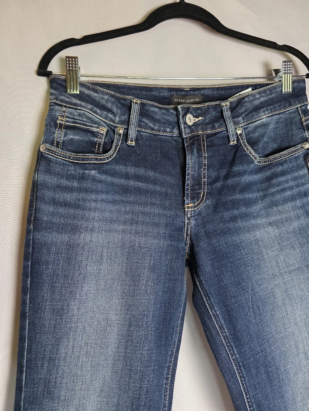Silver Jeans Britt Slim Boot Low Rise Jeans 31x31 NWOT